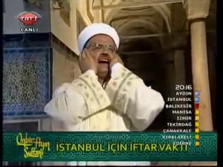 Suat Gözütok İftar ezanı 2010 TRT