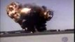 The Car Crash: Military Airplane B-52 Crashes and Explodes