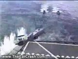 The Car Crash: Military Chopper Crashes into Landing Deck