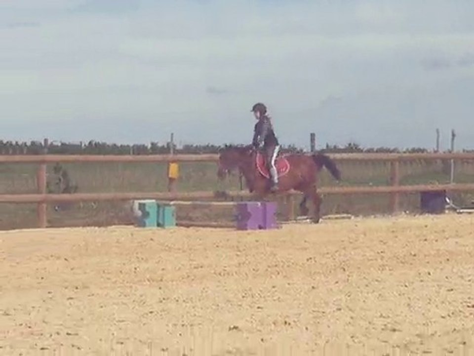 Rythmique et Amandine en saut