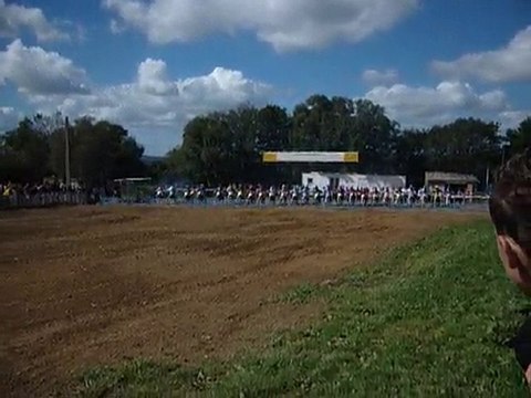 MOTOCROSS EDERN 2010 DEPART 1ERE MANCHE MX2 NATIONAL