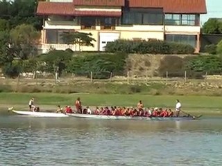 Dragon boat - Poucharramet 11 sept. 2010 - course3