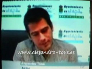 Alejandro Tous. Presentación Romeo y Julieta (El Ejido)