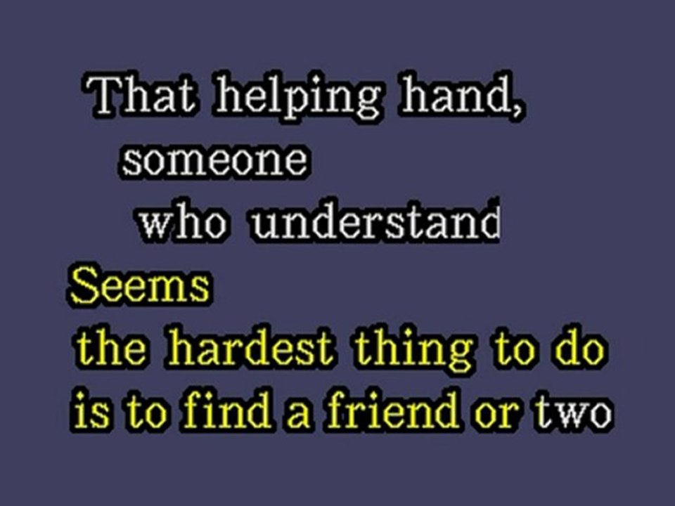 Lionel Richie - Say You Say Me (Karaoke)