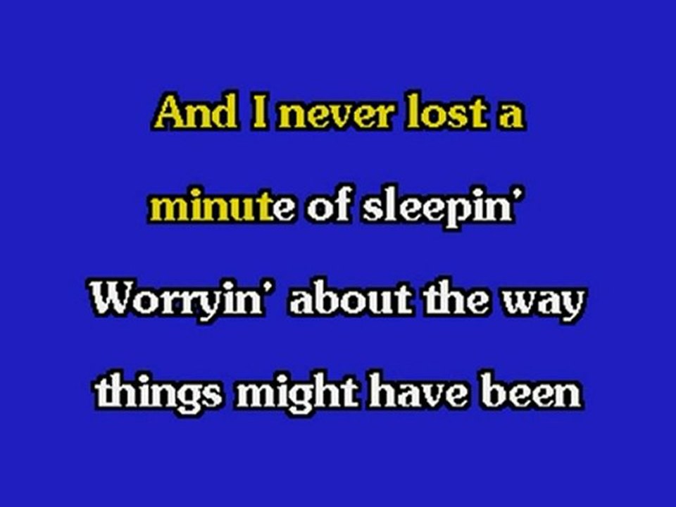 CCR - Proud Mary (karaoke)