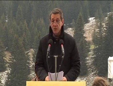 Serge portelli - Parole de résistance - Glières 2010