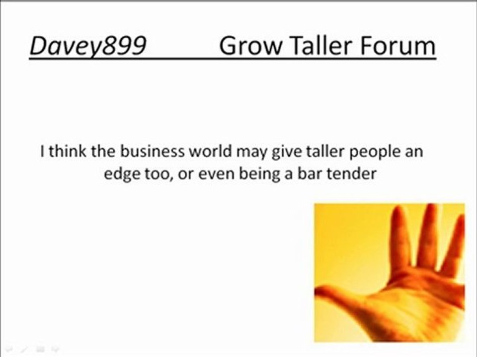 Grow Taller - "Tall Height = More Opportunities?"