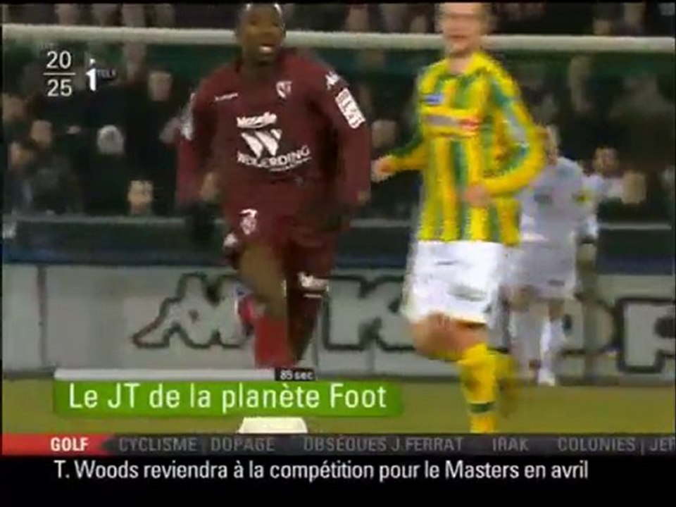 JT de la planète Foot 16 Mars 2010