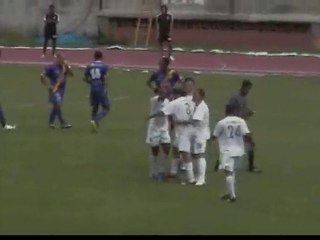 Real Esppor 3 - Aragua 0. Camilo Ramírez celebra su gol
