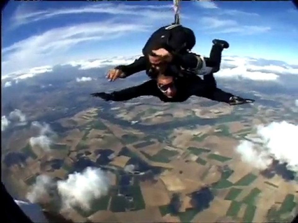 Saut parachute / Montage
