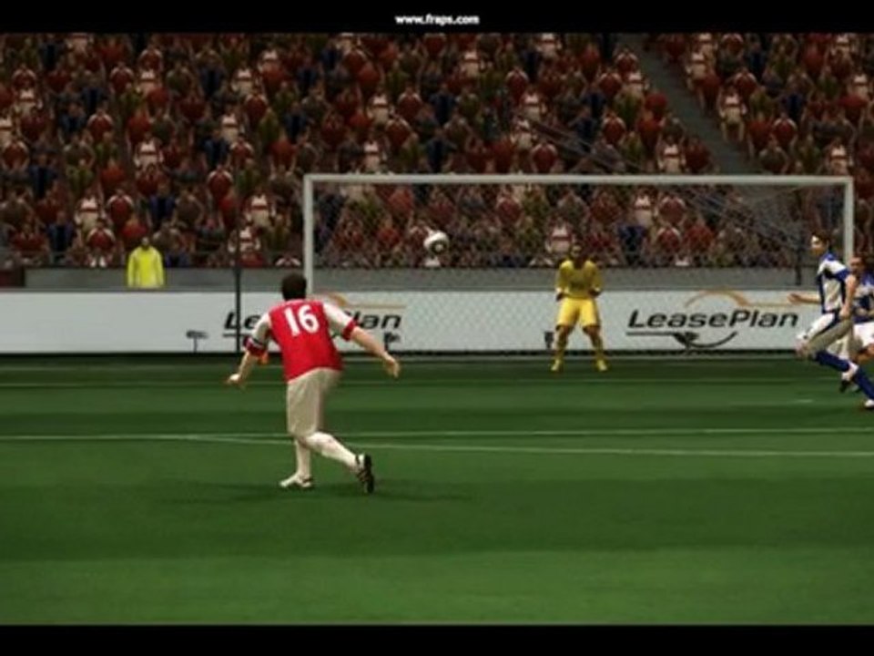 PES 2010 Goal - pes-soccer.fr - Ramsey Reprise de Volée