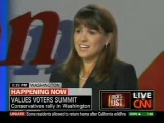 Awesome Christine O'Donnell Speech Blasting Smear Merchants