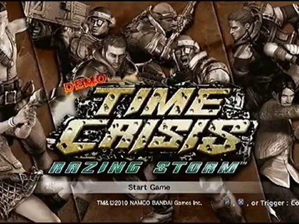 Time Crisis Razing Storm PlayStation Move Gameplay - PS3