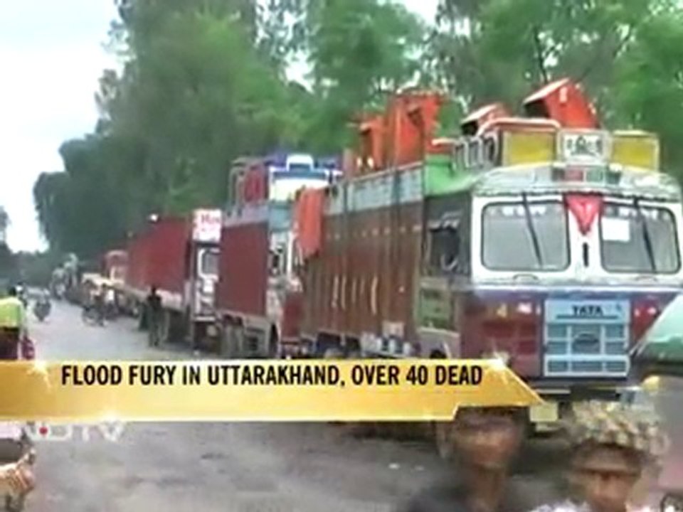 Flood fury in Uttarakhand, over 40 dead