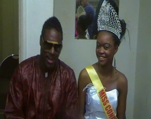 Jessy Matador et Miss Congo France 2010