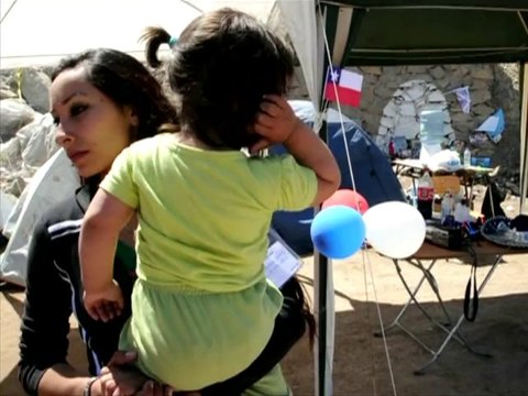 Les 33 mineurs bloqués au Chili ont chanté l'hymne national