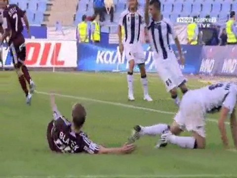 Ηρακλής-ΑΕΛ 2010-11 Καθαρό πέναλτι που δεν δόθηκε στην ΑΕΛ