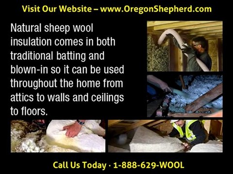 Wool Insulation | Natural Wool Insulation - 888-629-WOOL