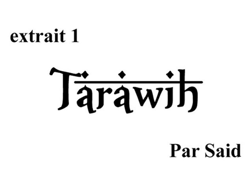 Tarawih par Said