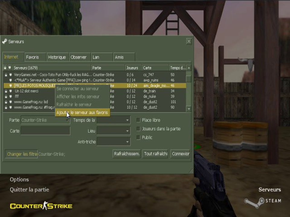 video sur counter strike