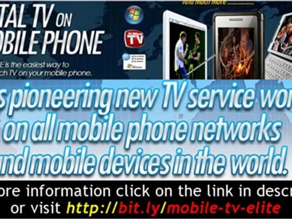 Mobile TV - Watch Tv on your Mobile Phone!