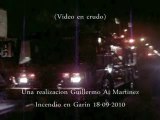 Incendio de deposito de Caritas (18-09-2010)