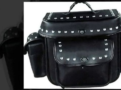 Rugged Sissy Bar Pack - Top Quality Motorcycle Saddlebag