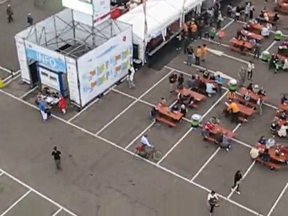 Sail Amsterdam 2010 : vue aérienne