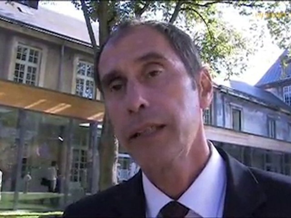 Inauguration de Sciences Po reims le 3 septembre 2010