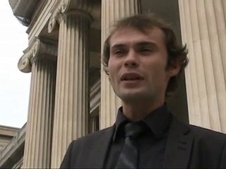 Robinson Stévenin sur le tournage du prochain Guédiguian