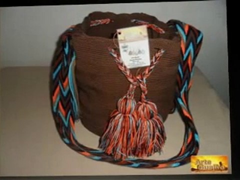Artesanias de Colombia Mochilas Wayuu Arte Guajiro
