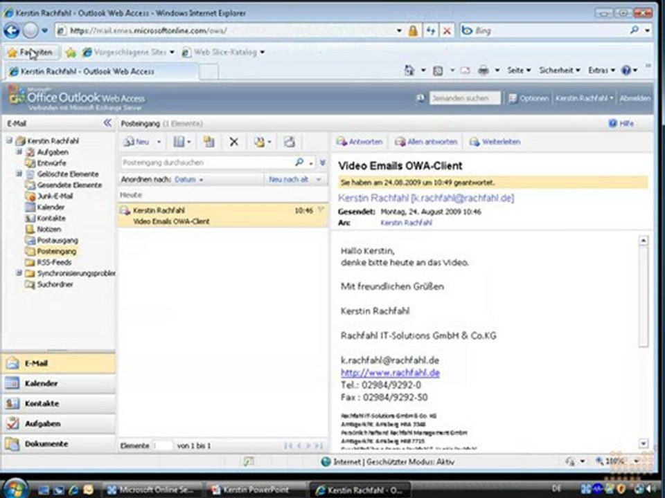 Outlook Web Access - Microsoft Online Services