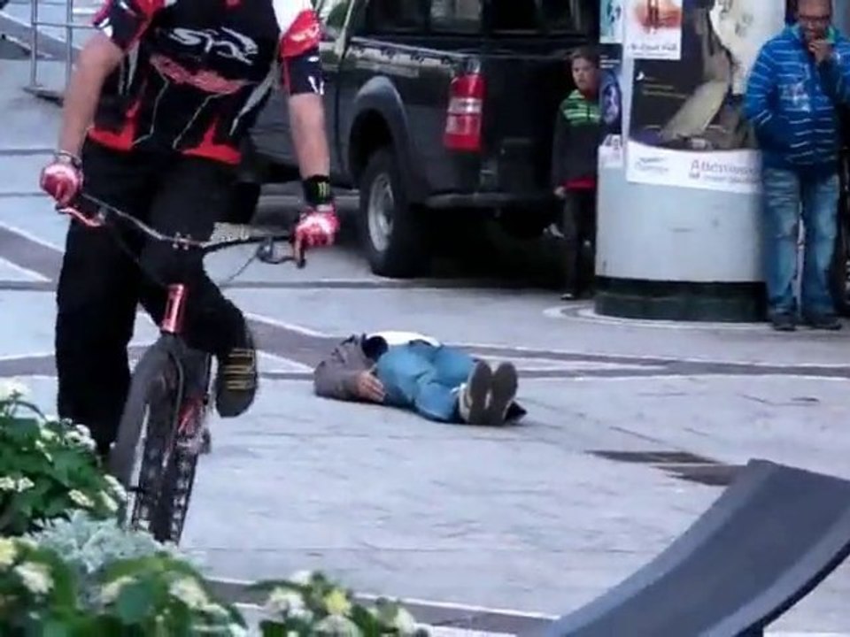 Show de VTT trial à la Forestière 2010