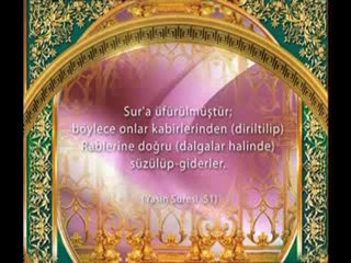 Kıyamet Sur'a üfürülmesiyle başlar