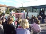 Sortie de bus à l'école de Mulcey
