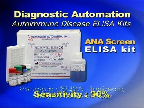 ANA screen ELISA kit | FDA-CE | 818-591 3030,USA.