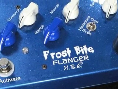 Frostbite Flanger Guitar Pedal Demo by MusicGearFast.com