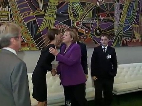 Sommet/ONU: Sarkozy et Merkel fument le calumet de la paix