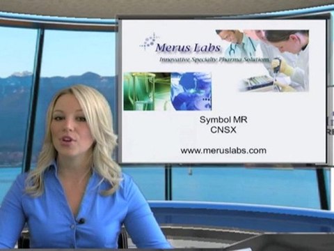 MERUS LABS INTERNATIONAL INC. - CNSX: MR - News Update