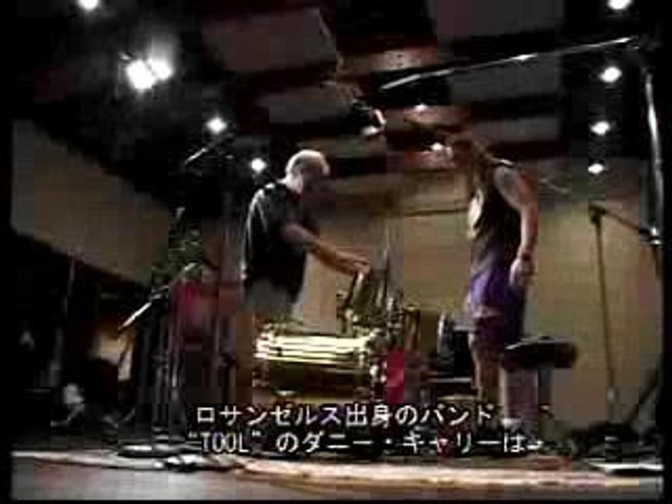 danny carey - drum solo & interview