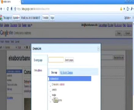 links en google sites