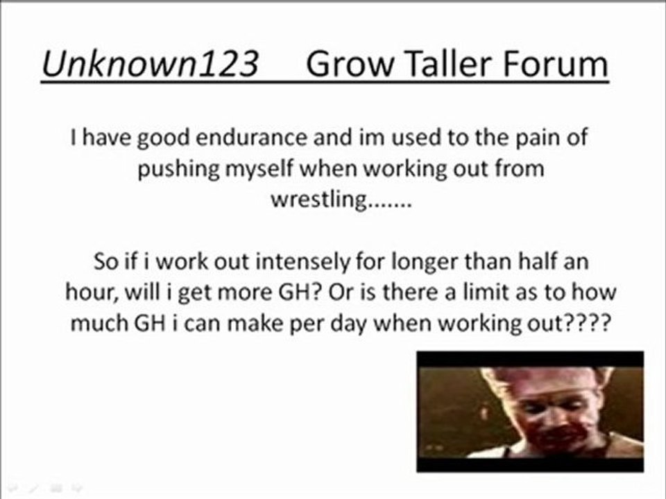 Grow Taller "Longer Workout = More Height Growth?"