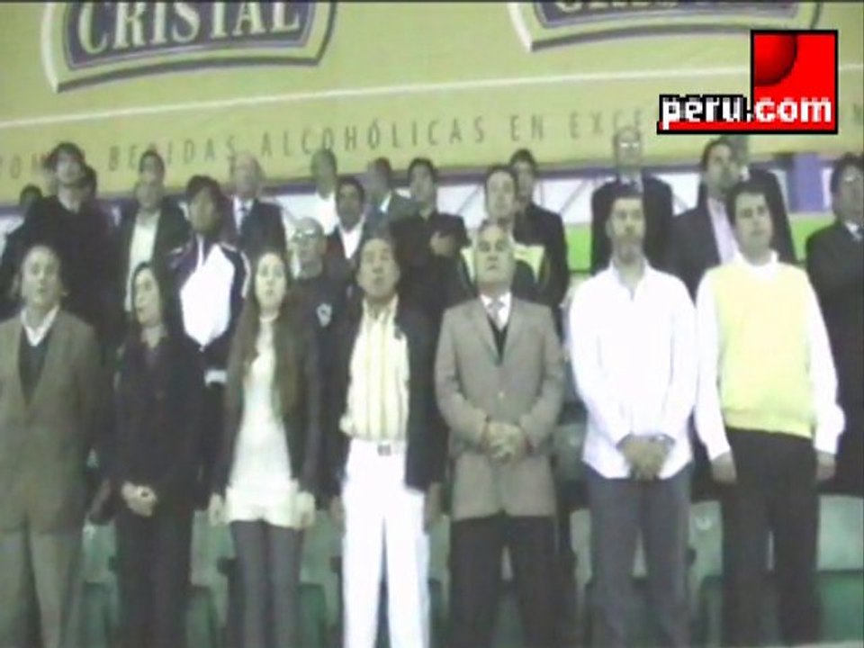 Inauguración del Coliseo de Futsal en la Videna