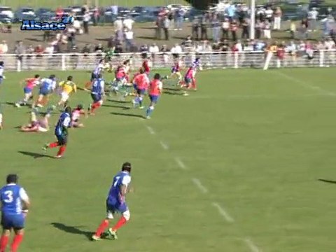 Rugby : belle victoire du Racing Club (Strasbourg)