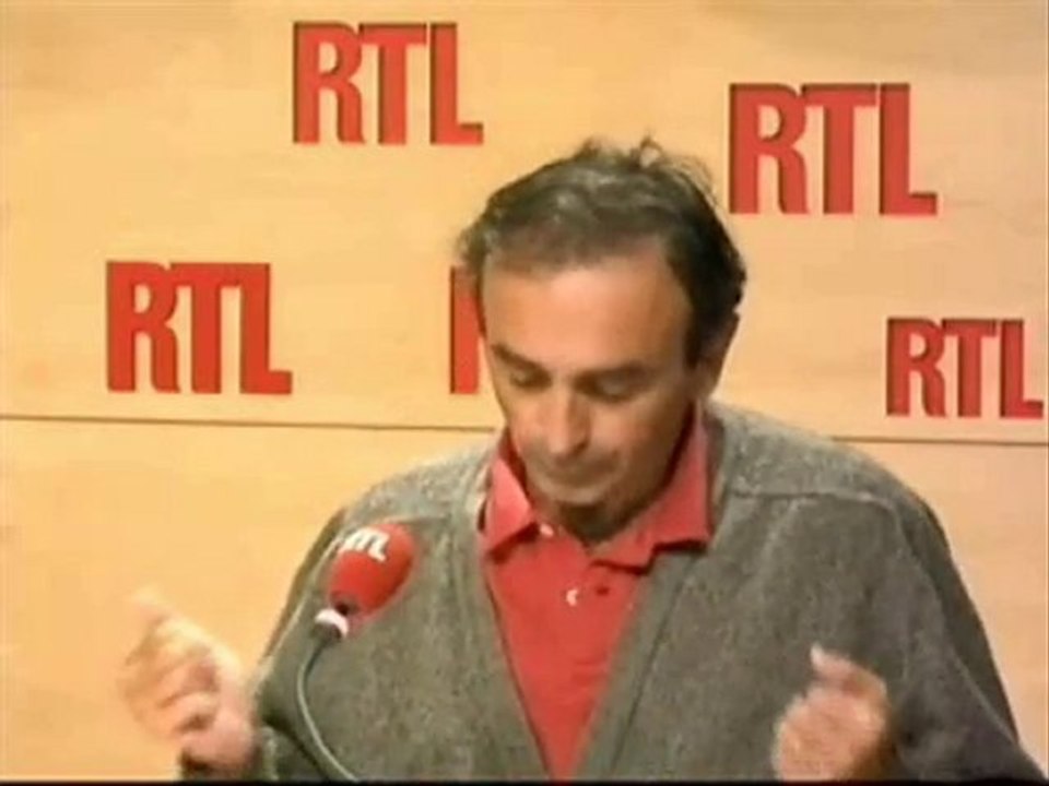 Z comme Zemmour (RTL Matin, 21/09/2010) : rentrée des flics