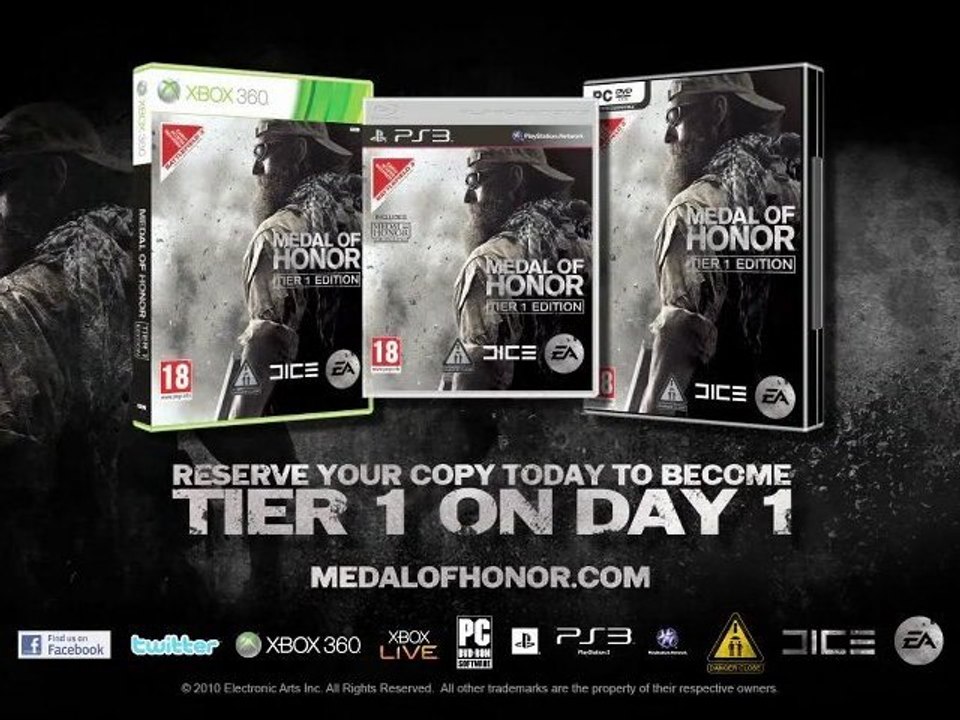 Medal of Honor - "Tier 1 Edition" Trailer