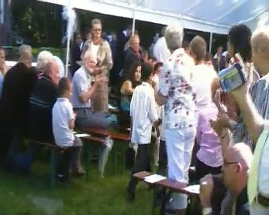 Cortège d'entrée du culte de bénédiction