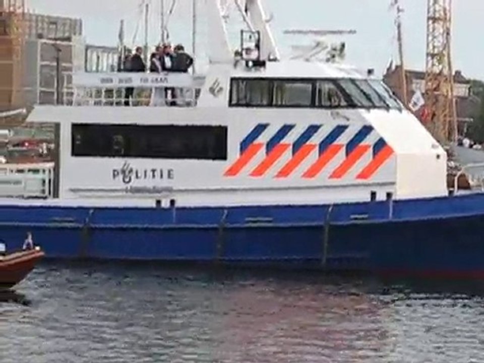 Sail Amsterdam 2010 : bateau Police