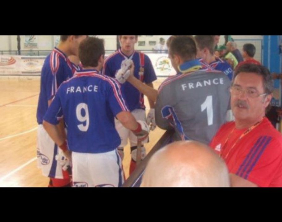 RINK HOCKEY - CHAMPIONNAT D'EUROPE U20 : Interview Eric MARQUIS 2010