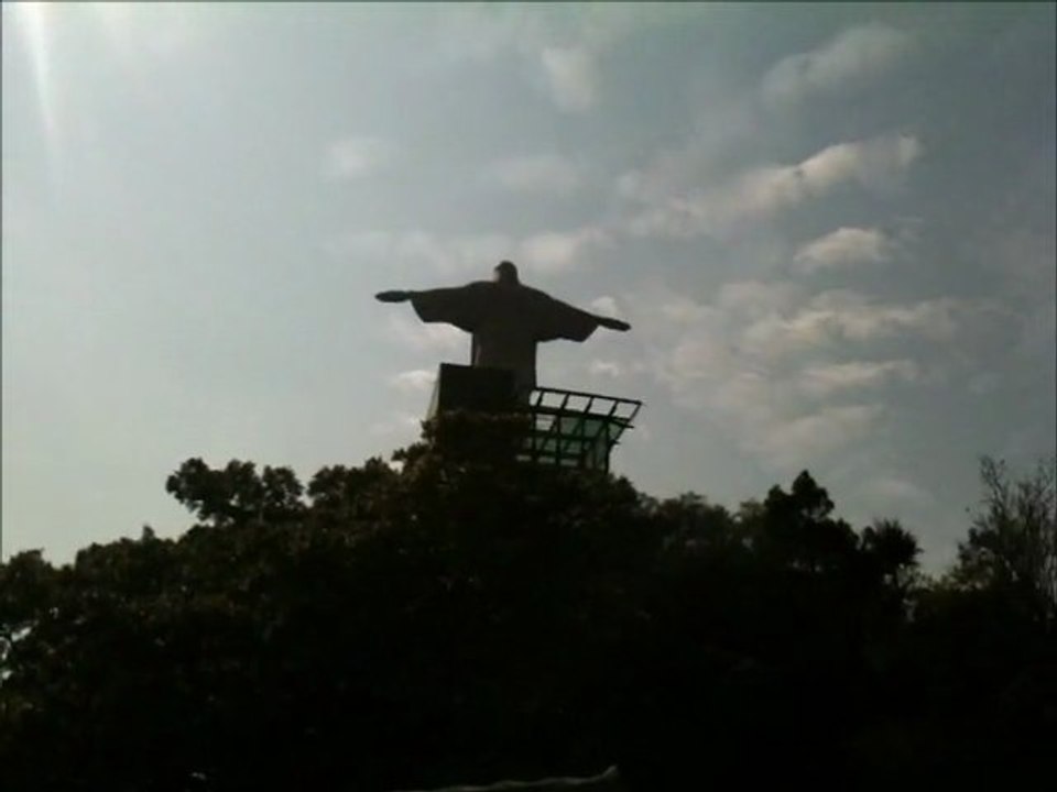 Sommet du Corcovado Rio de Janero Brésil